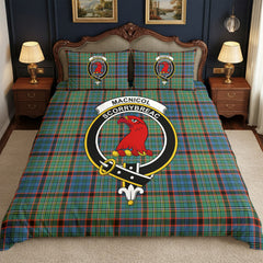 MacNicol Hunting Ancient Tartan Crest Bedding Set
