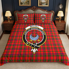 McColl Tartan Crest Bedding Set