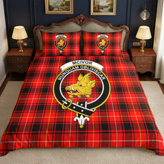 McIvor Tartan Crest Bedding Set
