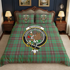 McKinnon Hunting Ancient Tartan Crest Bedding Set