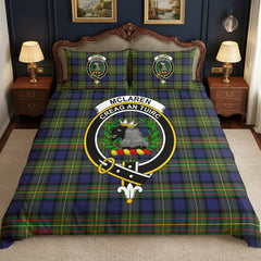 McLaren Modern Tartan Crest Bedding Set