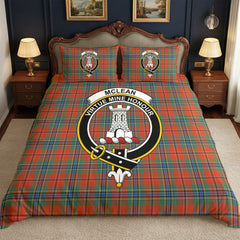 McLean of Duart Ancient Tartan Crest Bedding Set