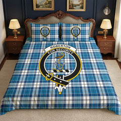 Roberton Tartan Crest Bedding Set
