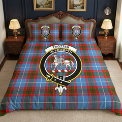 Trotter Tartan Crest Bedding Set