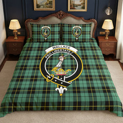 Wallace Hunting Ancient Tartan Crest Bedding Set
