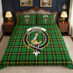 Wallace Hunting Modern Tartan Crest Bedding Set