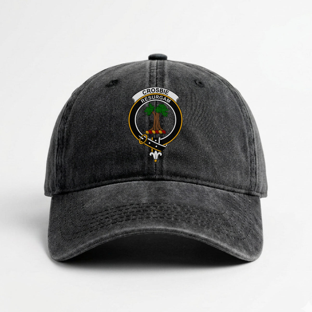 Crosbie Crest Washed Classic Cap