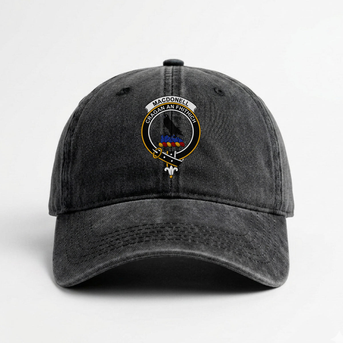 MacDonell of Glengarry Crest Washed Classic Cap