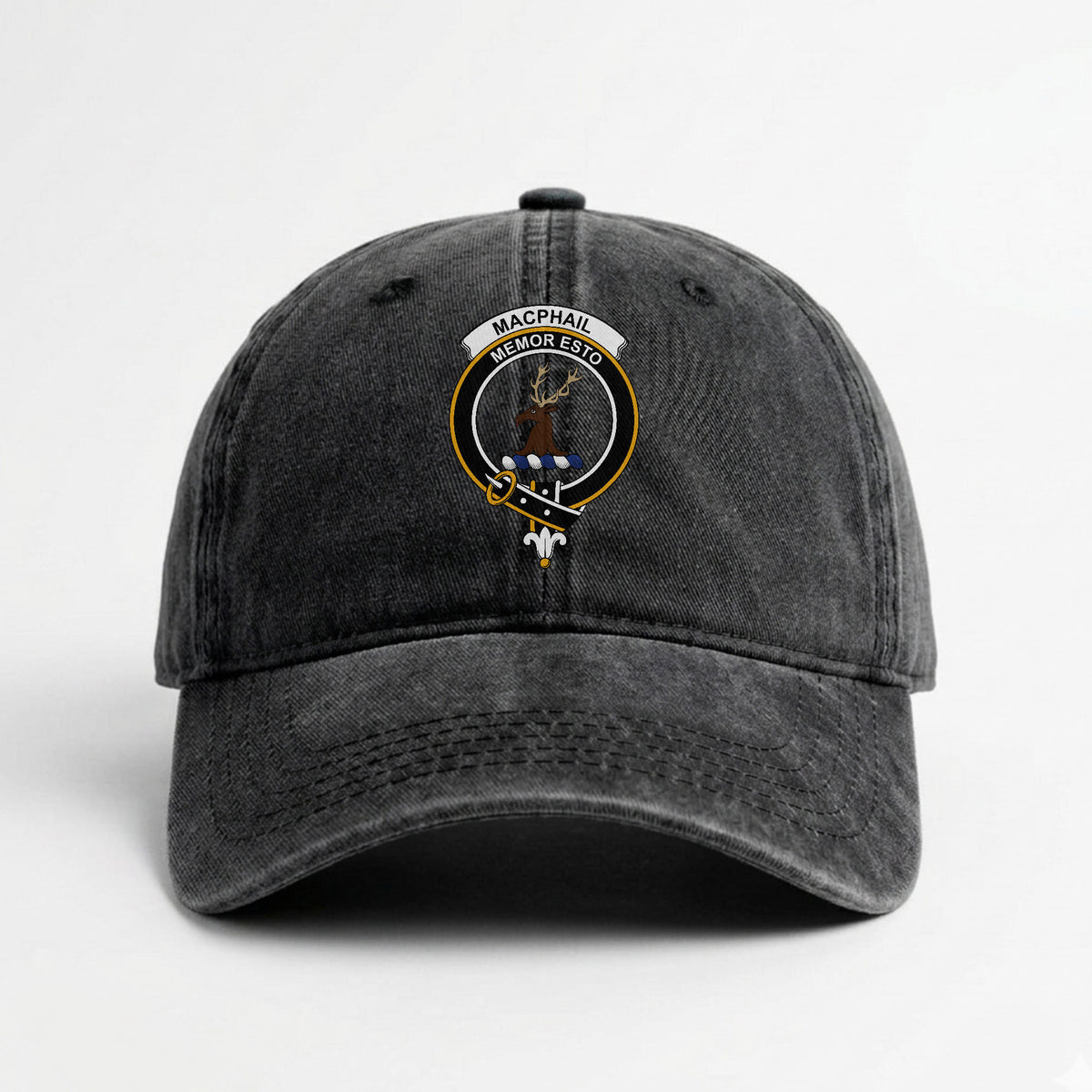 MacPhail Crest Washed Classic Cap