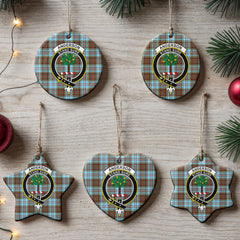 Anderson Ancient Tartan Crest Christmas Ceramic Ornament