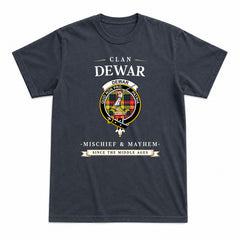 Dewar Tartan Crest Mischief and Mayhem T-shirt