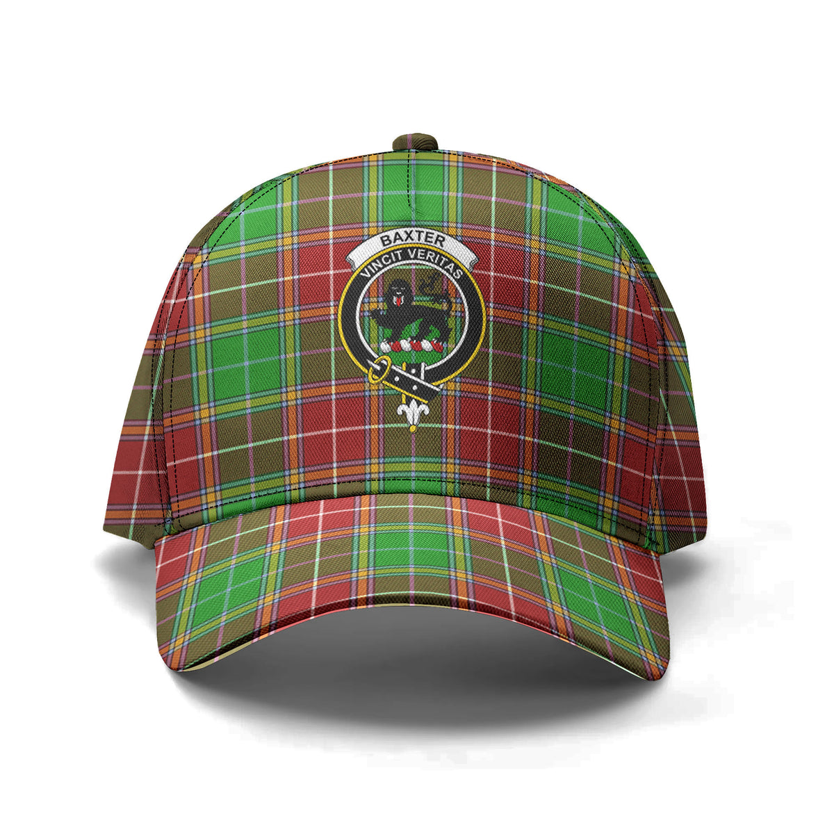 Baxter Modern Tartan Crest Classic Cap