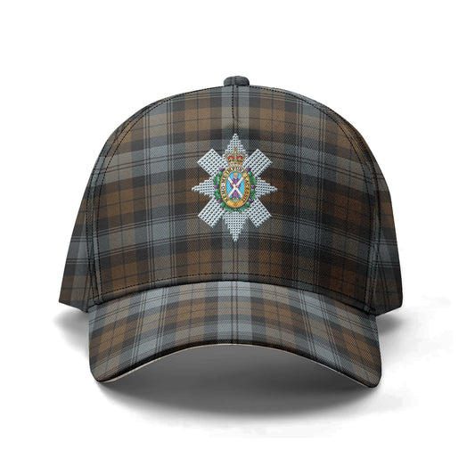 Black Watch Weathered Tartan Crest Classic Cap 2000