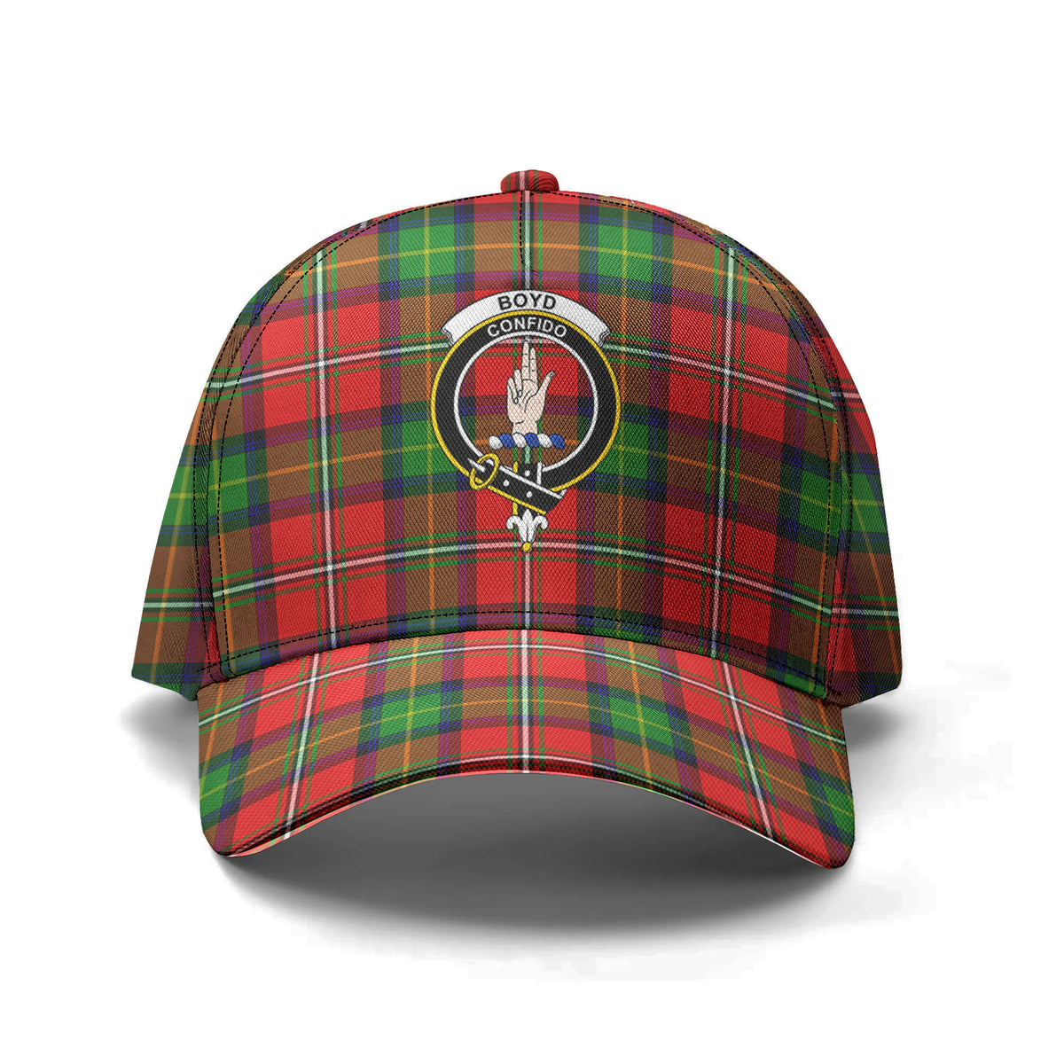 Boyd Modern Tartan Crest Classic Cap