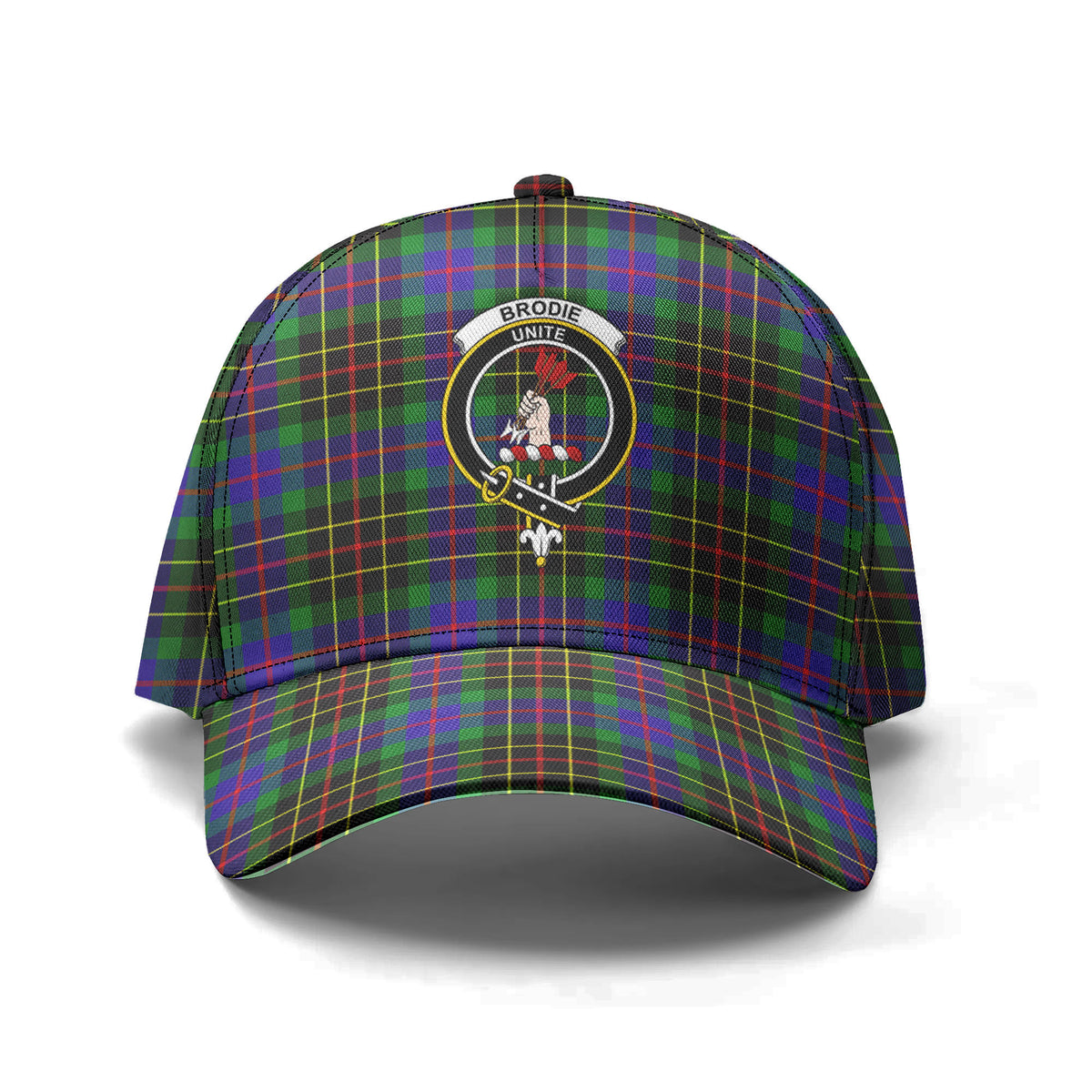 Brodie Hunting Modern Tartan Crest Classic Cap