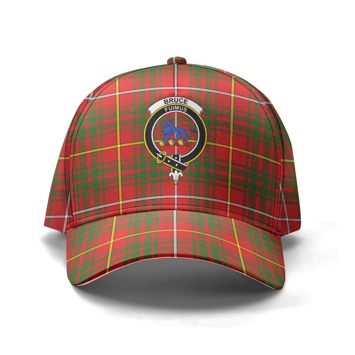 Bruce Modern Tartan Crest Classic Cap