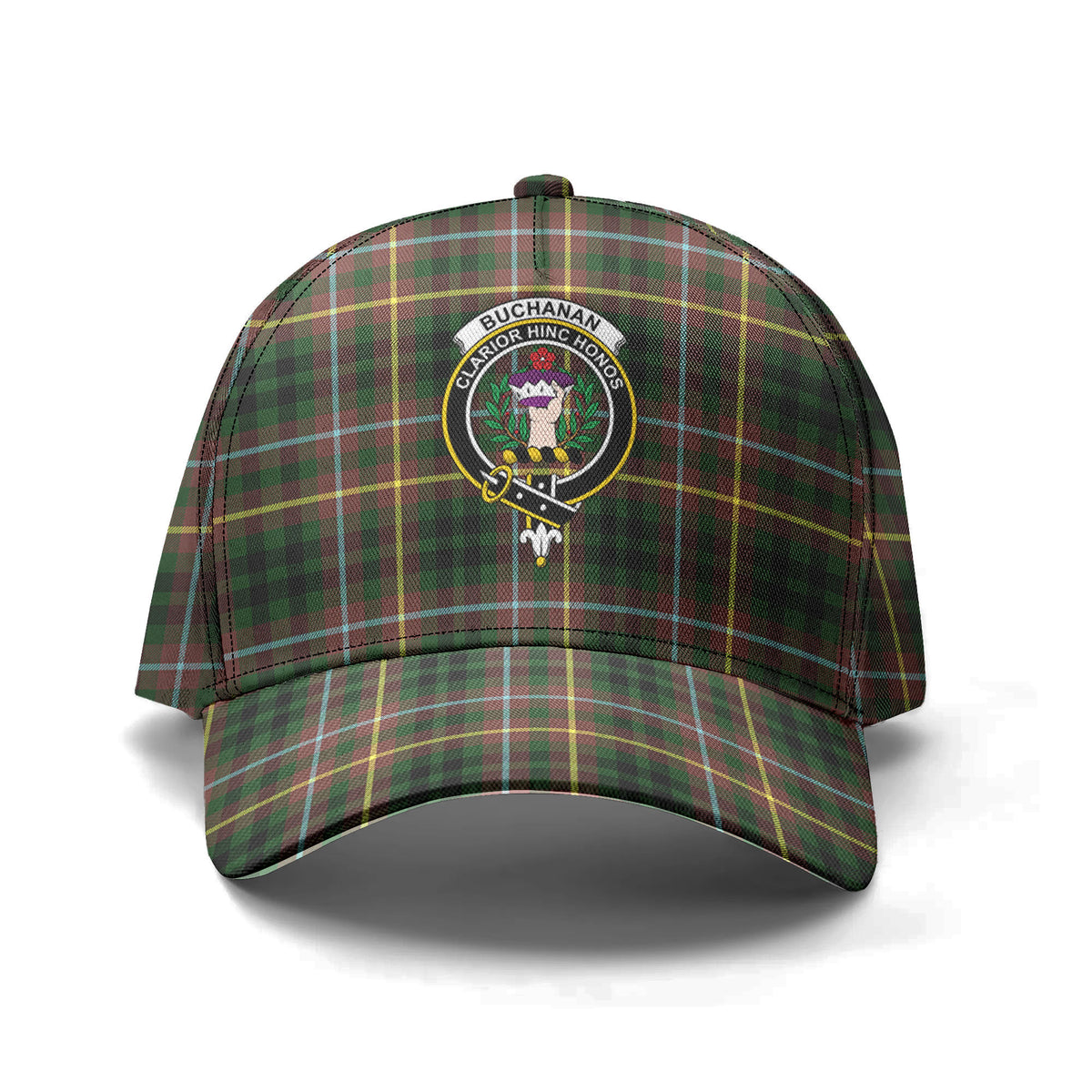 Buchanan Hunting Tartan Crest Classic Cap