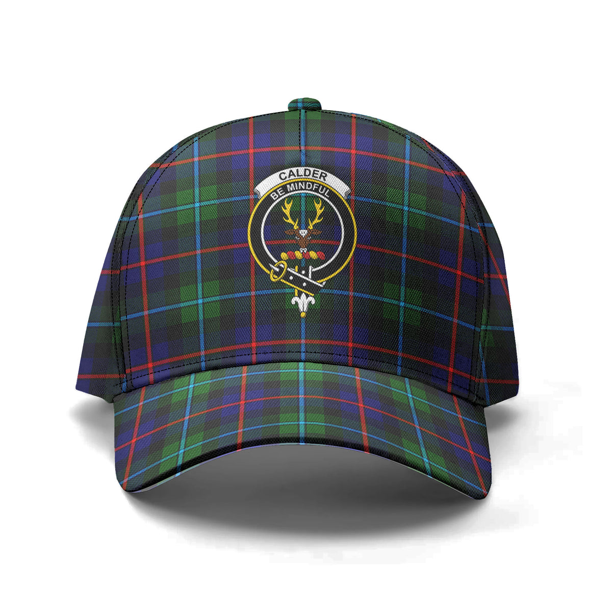 Calder Tartan Crest Classic Cap