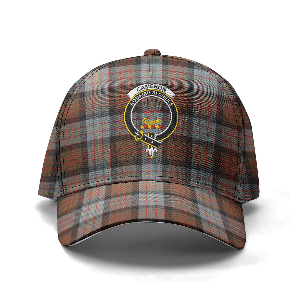 Cameron of Erracht Weathered Tartan Crest Classic Cap