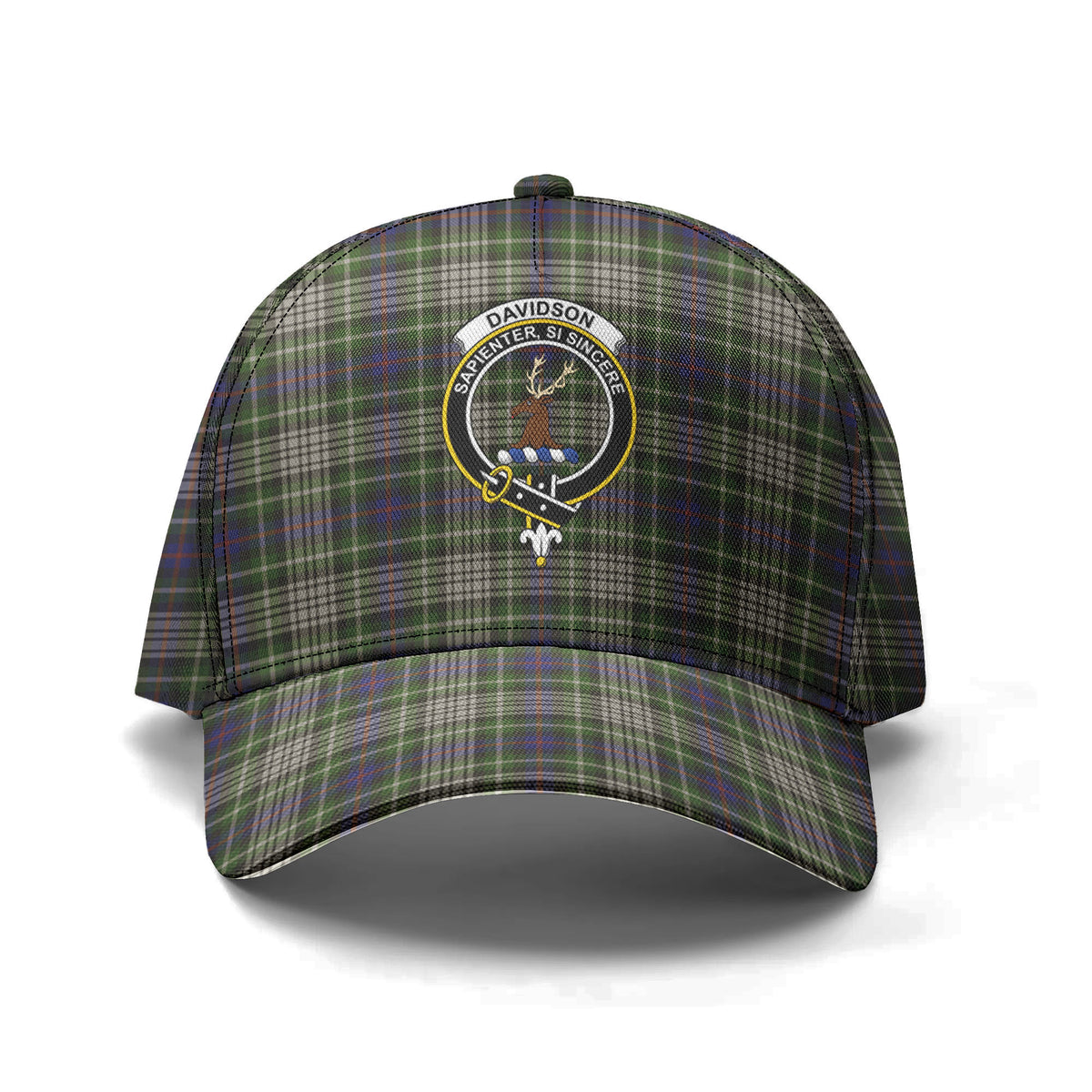 Davidson Tulloch Dress Tartan Crest Classic Cap