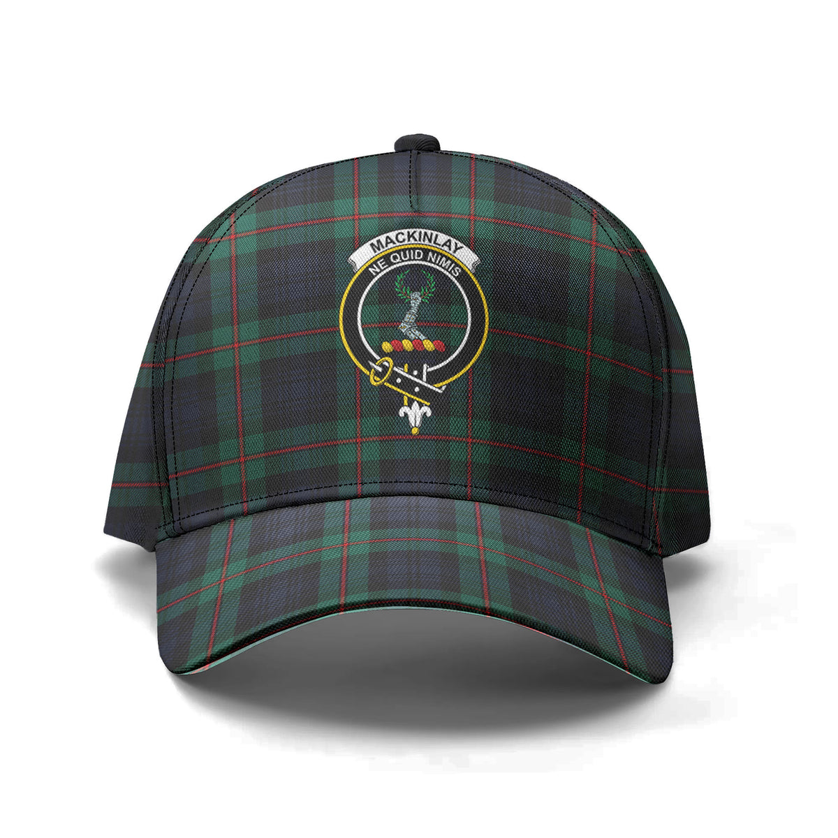 MacKinlay Modern Tartan Crest Classic Cap