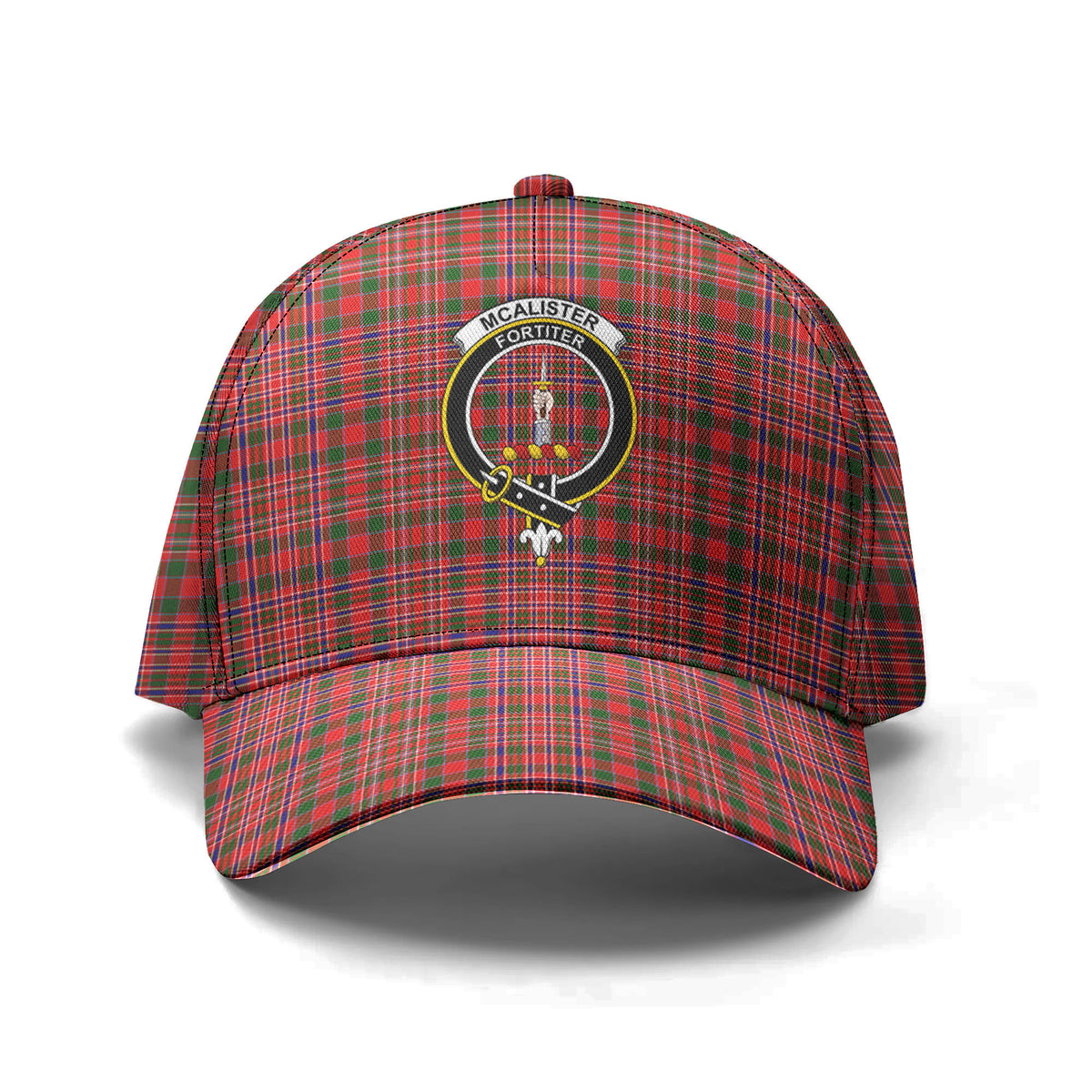 McAlister Modern Tartan Crest Classic Cap