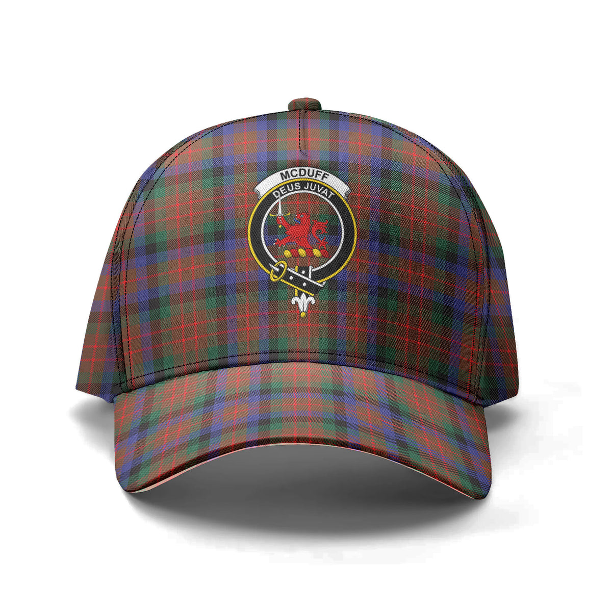 McDuff Hunting Modern Tartan Crest Classic Cap