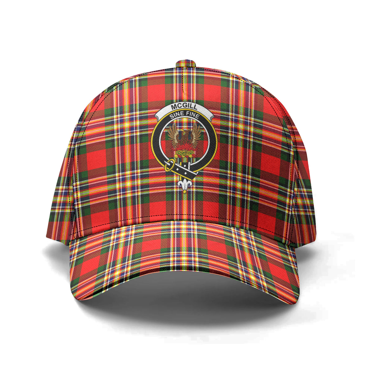 McGill Modern Tartan Crest Classic Cap