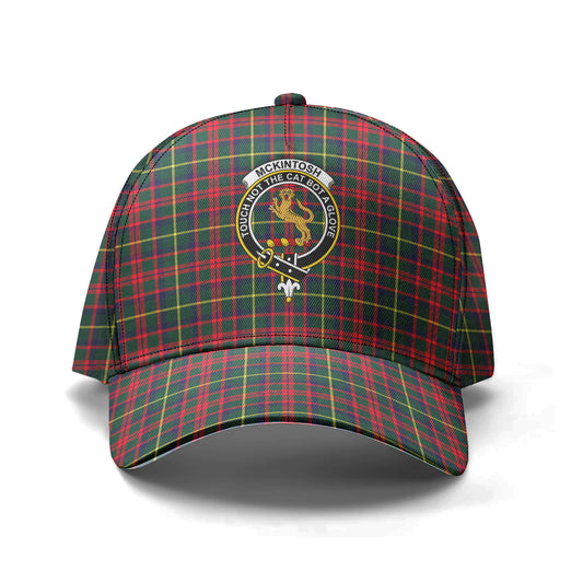 McKintosh Hunting Modern Tartan Crest Classic Cap 2000