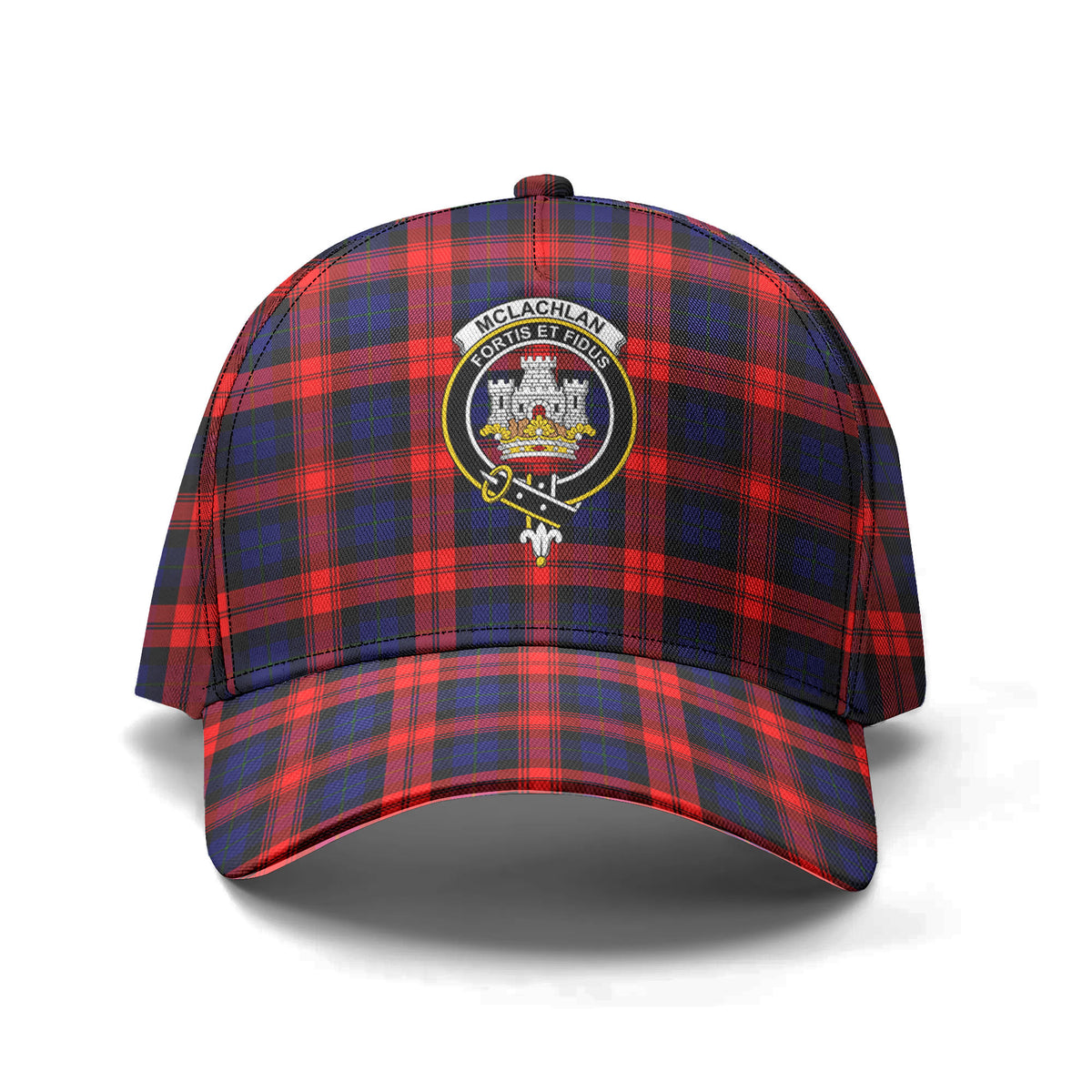 McLachlan Modern Tartan Crest Classic Cap