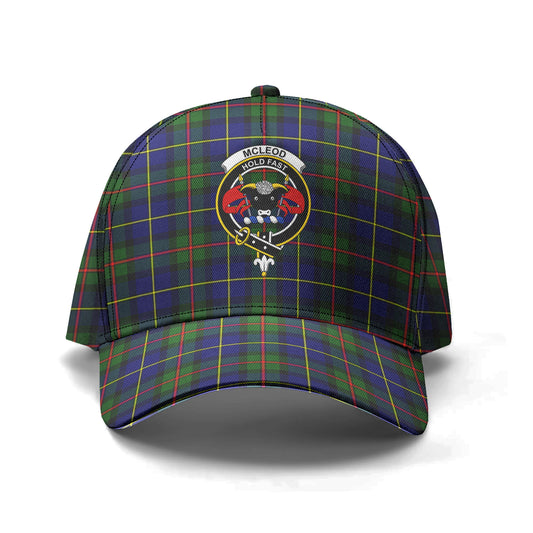 McLeod of Harris Modern Tartan Crest Classic Cap 2000