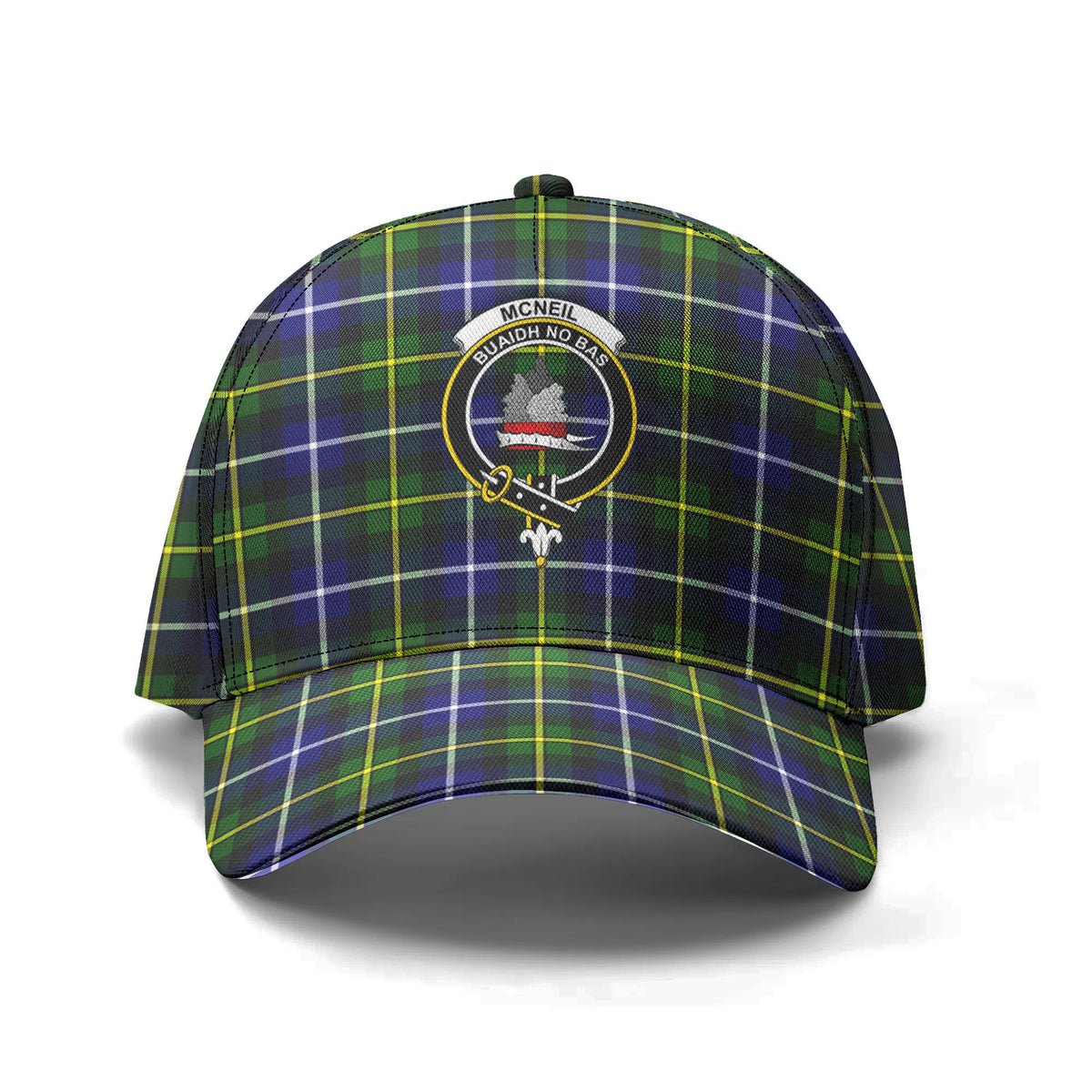 McNeil of Barra Modern Tartan Crest Classic Cap