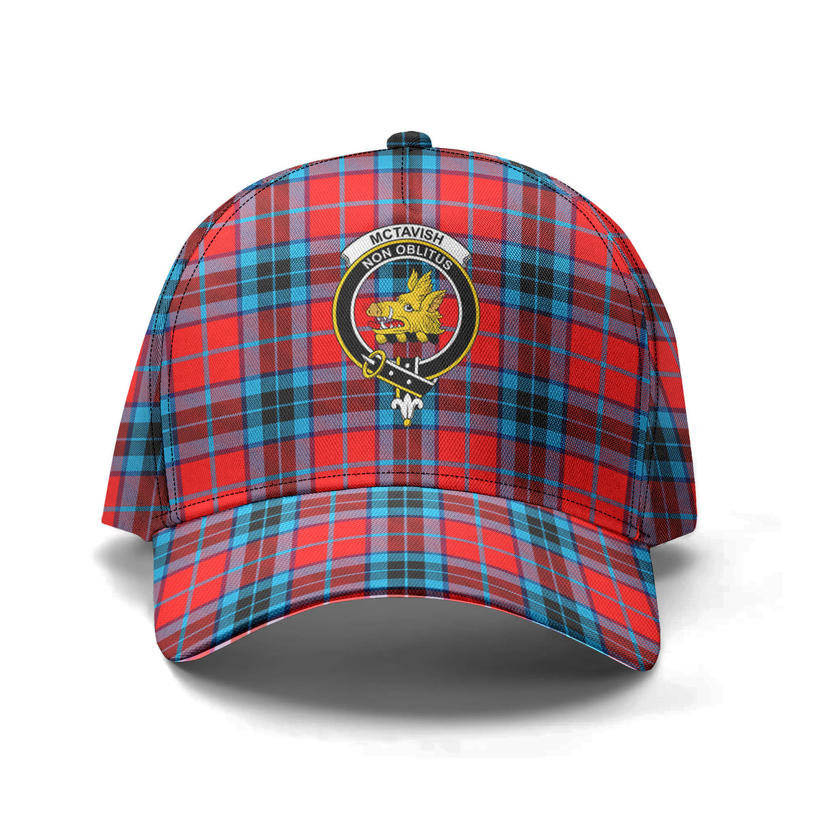 McTavish Modern Tartan Crest Classic Cap