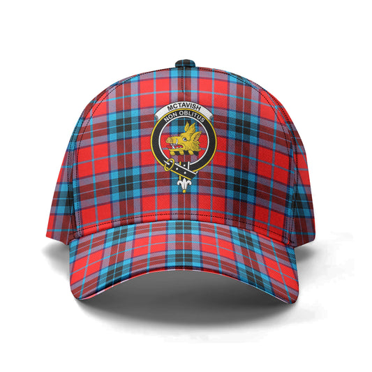 McTavish Modern Tartan Crest Classic Cap 2000