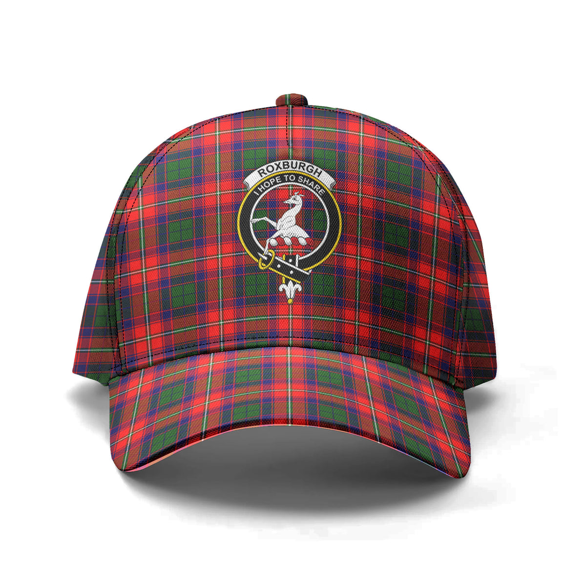 Roxburgh District Tartan Crest Classic Cap