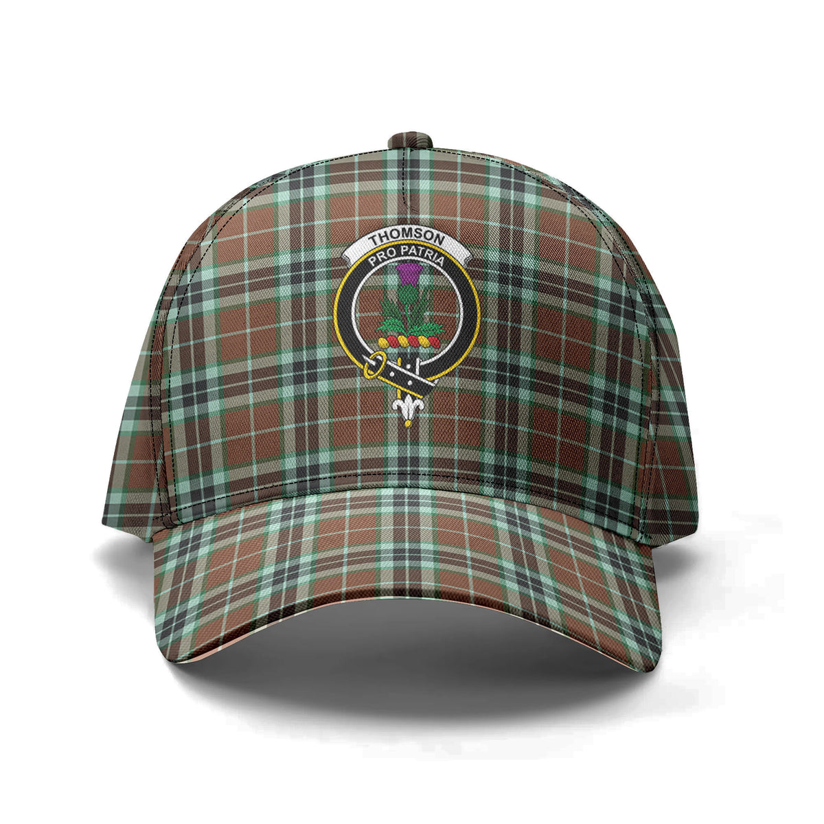 Thomson Hunting Modern Tartan Crest Classic Cap