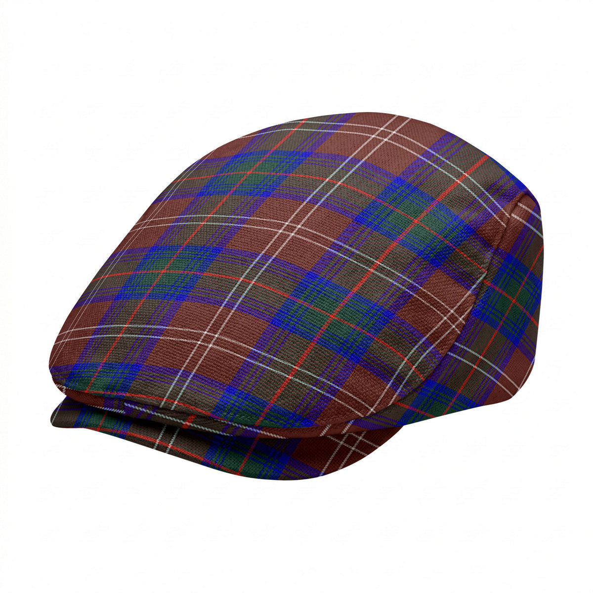 Chisholm Hunting Modern Tartan Flat Caps