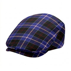 Dunlop Modern Tartan Flat Caps