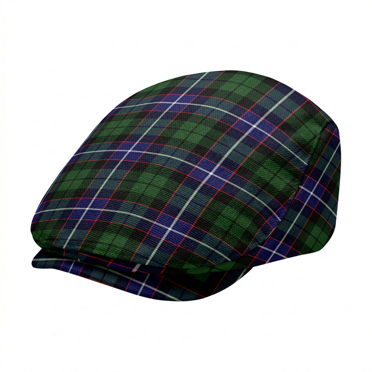 Galbraith Modern Tartan Flat Caps
