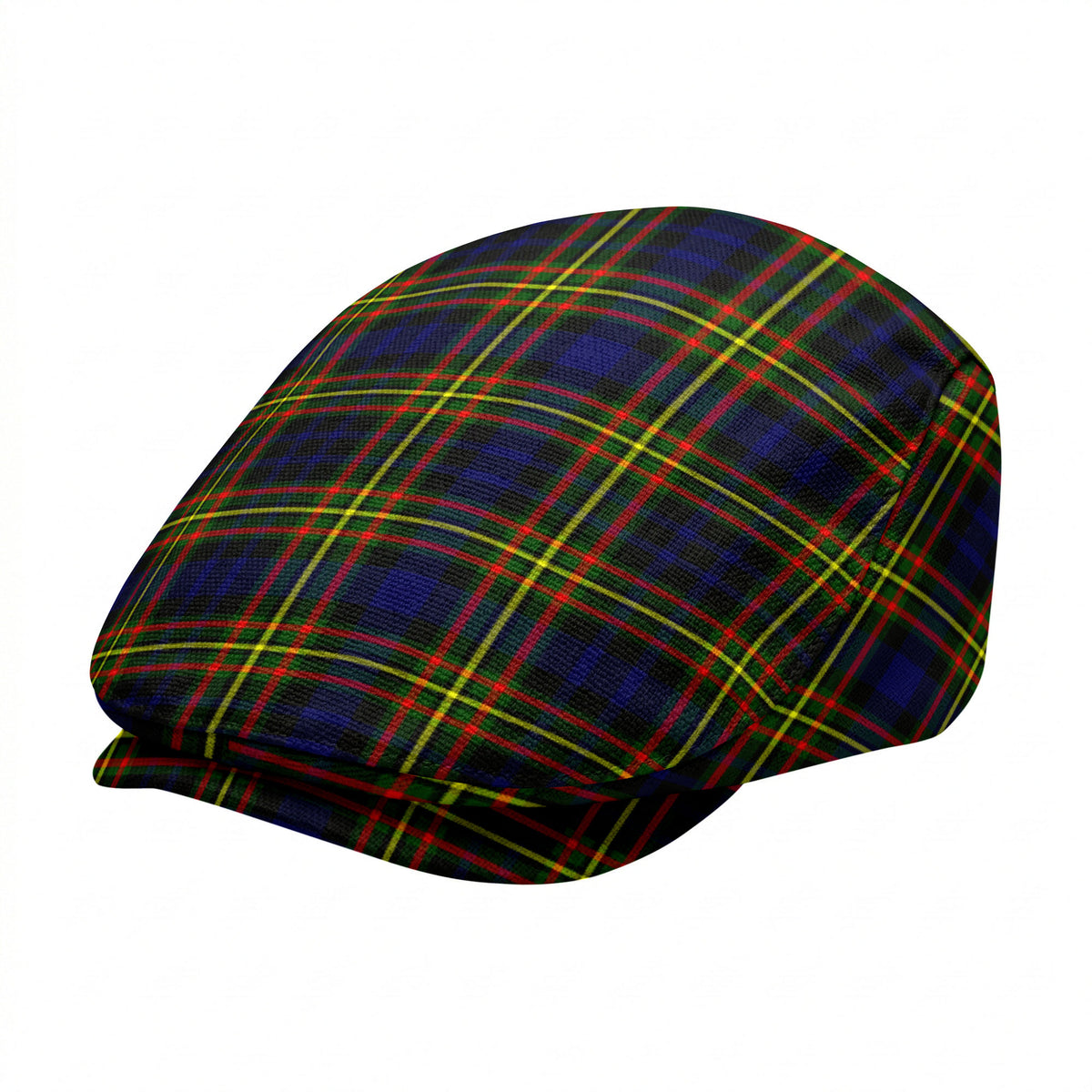 McClellan Modern Tartan Flat Caps