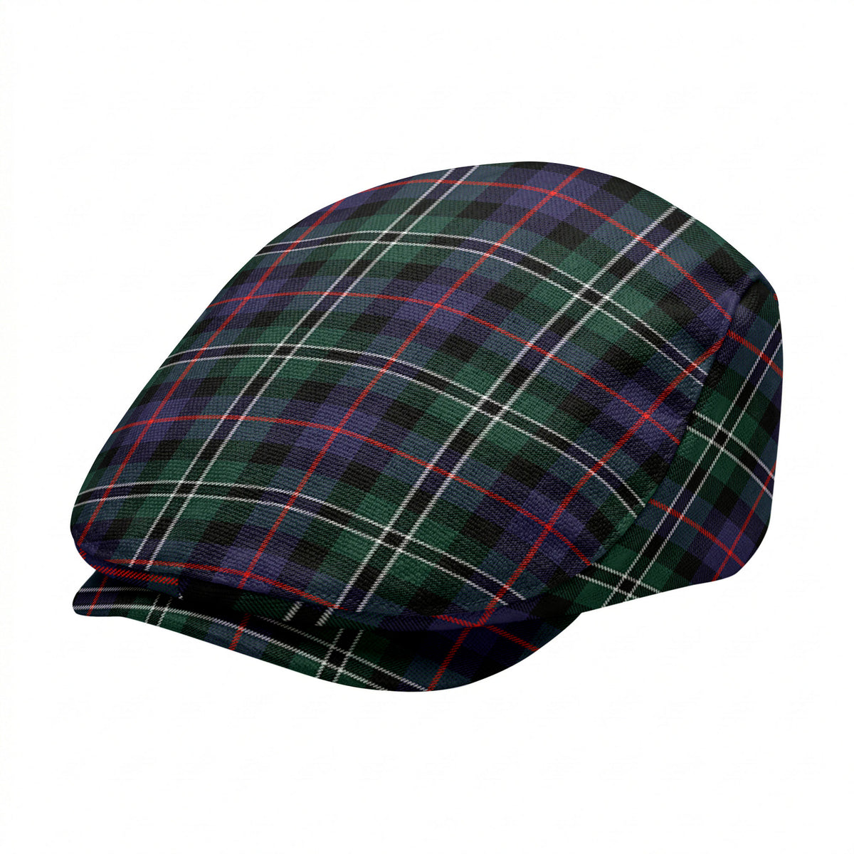 Rose Hunting Modern Tartan Flat Caps