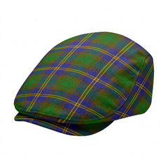 Strang (or Strange) Tartan Flat Caps