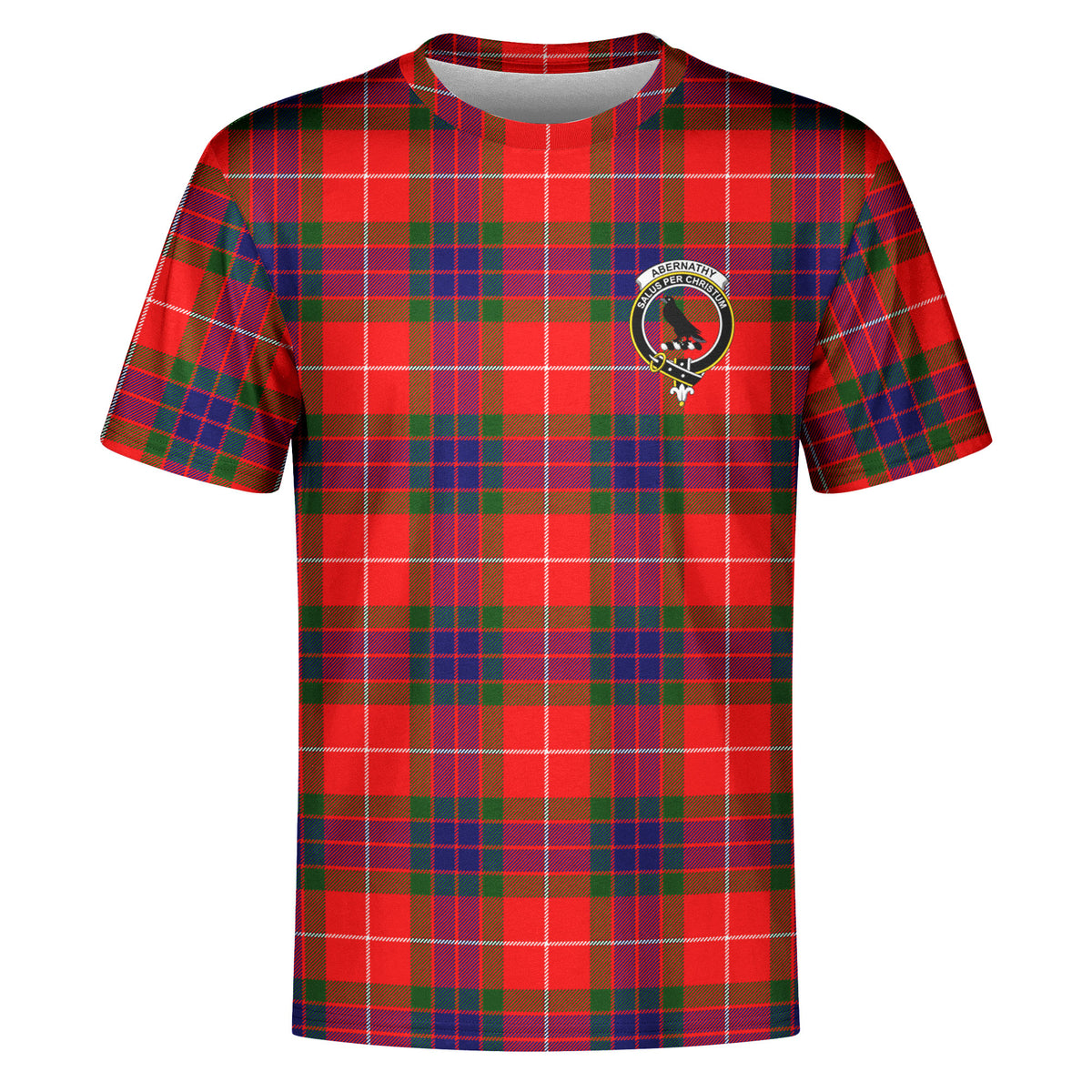 Abernathy Tartan Crest T-shirt