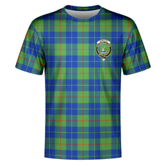 Barclay Hunting Ancient Tartan Crest T-shirt