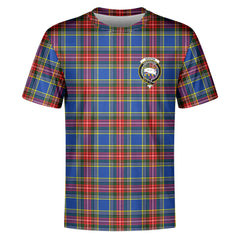 Beaton Modern Tartan Crest T-shirt