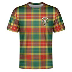 Buchanan Old Sett Tartan Crest T-shirt