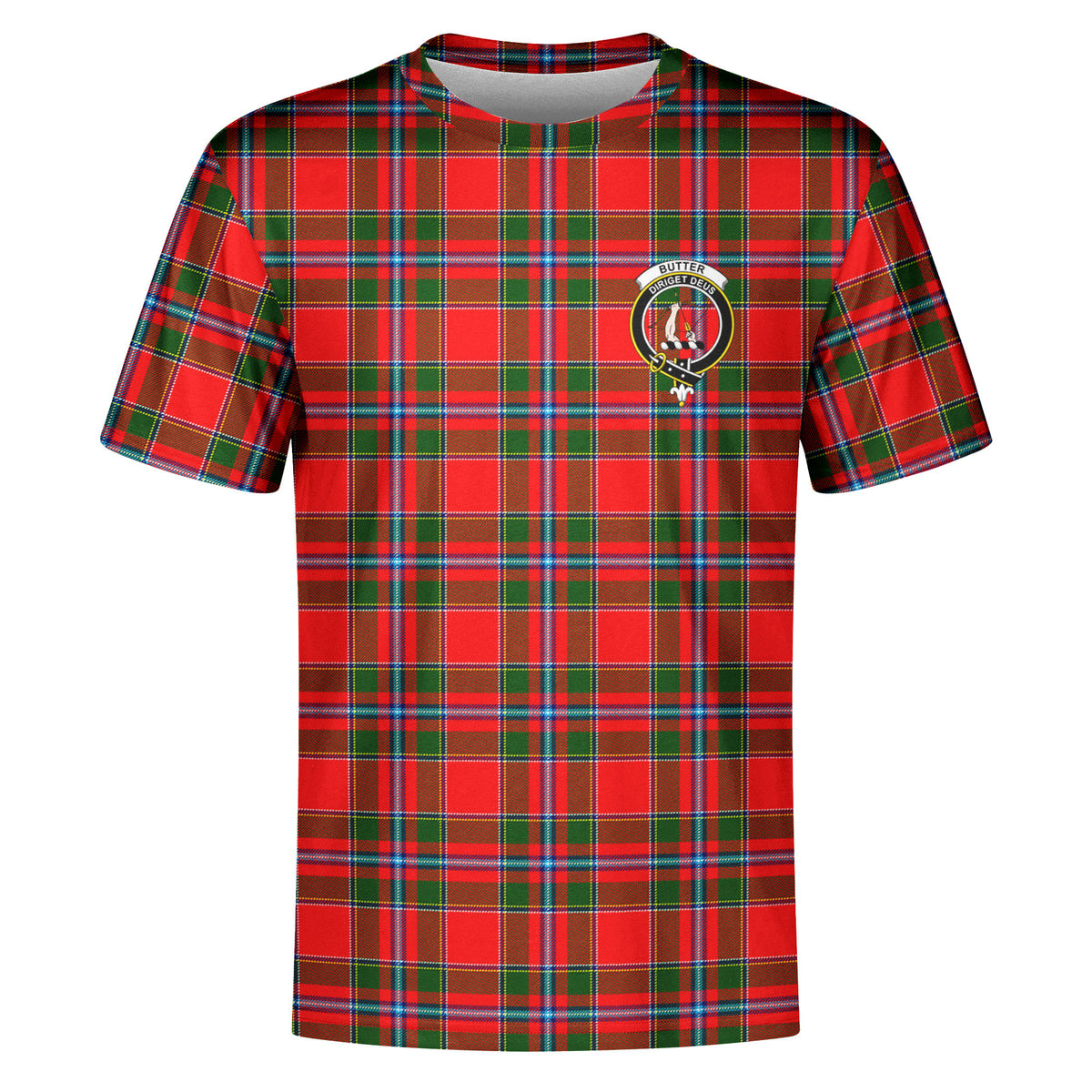 Butter Tartan Crest T-shirt