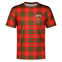 Cameron Modern Tartan Crest T-shirt