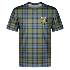 Campbell Faded Tartan Crest T-shirt