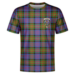 Carnegie Ancient Tartan Crest T-shirt